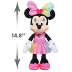 Alltoys Minnie Mouse spievajúci plyšák v lesklých šatách