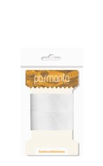 Kaps Pasmanta profesionálna univerzálna guma do odevov plochá šírka 25 mm farba biela