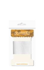 Kaps Pasmanta profesionálna univerzálna guma do odevov plochá šírka 35 mm farba biela