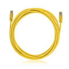 Keline Patch kábel Cat 6A, STP, LSOH, žltý, 5 m