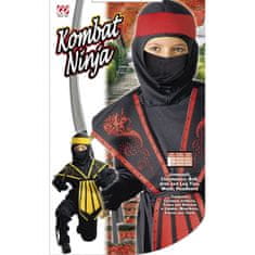 Widmann Karnevalový kostým Kombat Ninja červený, 140