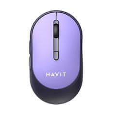 Havit Bezdrôtová univerzálna myš Havit MS78GT (fialová)