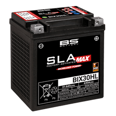 BS-BATTERY V továrni aktivovaný akumulátor BIX30HL (FA) (YIX30HL (FA)) SLA MAX
