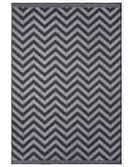 NORTHRUGS Kusový koberec Twin Supreme 105472 Palma Night Silver – na von aj na doma 80x150