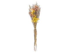 Beliani Kytica sušených kvetov 65 cm oranžová/žltá CARTAYA