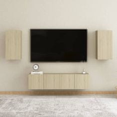 Vidaxl TV skrinka, dub sonoma 30,5x30x60 cm, kompozitné drevo