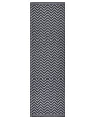 NORTHRUGS Kusový koberec Twin Supreme 105472 Palma Night Silver – na von aj na doma 80x150
