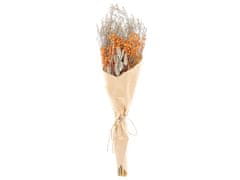 Beliani Kytica sušených kvetov 65 cm oranžová CERCEDILLA