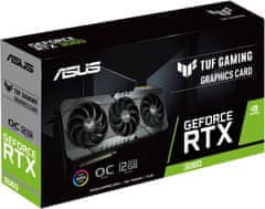 ASUS GeForce TUF-RTX3060-O12G-V2-GAMING, LHR, 12GB GDDR6
