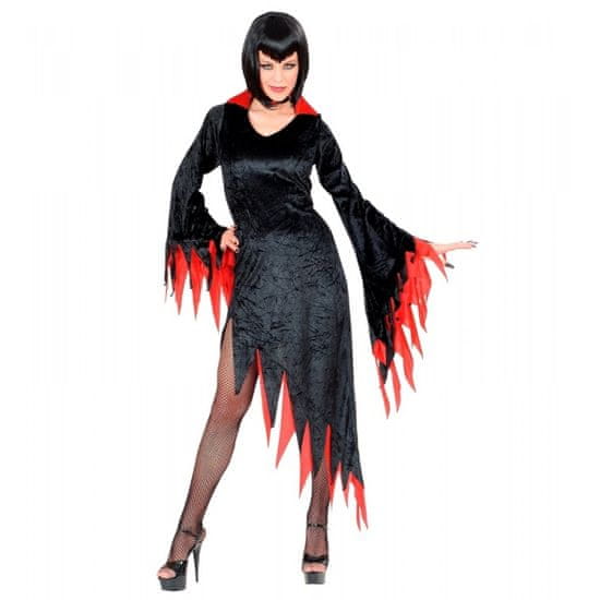 Widmann Dámsky karnevalový kostým Dark Mistress červená