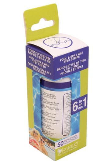 KOKIDO Tester vody 6v1 - prúžkový