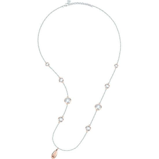 Morellato Oceľový náhrdelník s kryštálmi Gipsy SAQG01