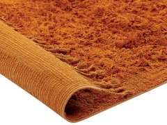 Beliani Bavlnený koberec 80 x 150 cm oranžový BITLIS