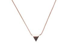 BeWooden dámsky náhrdelník s dreveným detailom Rose Necklace Triangle univerzálna