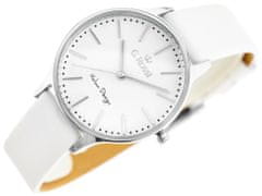 Gino Rossi Dámske analógové hodinky s krabičkou Eava biela