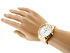 Perfect Pánske analógové hodinky Diandre zlatá