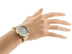 Gino Rossi Dámske analógové hodinky s krabičkou Renia zlatá