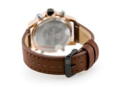 NaviForce Pánske hodinky - Nf9097 (Zn043e) - Hnedé/Rosegold