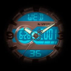 NaviForce Pánske hodinky – Nf9097 (Zn043c) – čierne + krabička