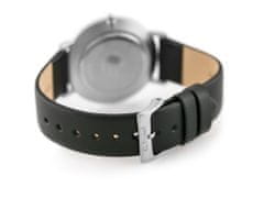 Gino Rossi Pánske analógové hodinky s krabičkou Irler čierna