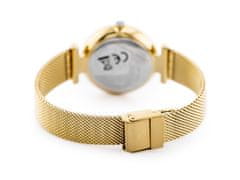 Gino Rossi Dámske analógové hodinky s krabičkou Tavan zlatá
