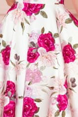 Numoco Dámske šaty s výstrihom Raeburn ružová L