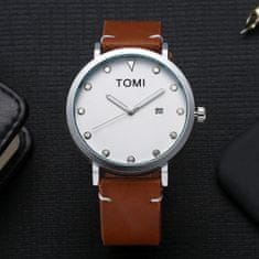 Carla Pánske analógové hodinky Tom svetlo hnedá Univerzálny