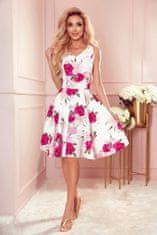 Numoco Dámske šaty s výstrihom Raeburn ružová XXL