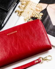 Peterson Dámska kožená peňaženka so zabezpečením RFID Neapol červená univerzálny