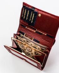 Peterson Dámska kožená peňaženka Kaskinen červená univerzálny
