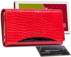 Peterson Dámska patentovaná peňaženka s motívom krokodílej kože