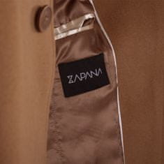 Zapana Pánsky vlnený kabát Lawson hnedý M