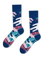 Veselé farebné vzorované ponožky Scribble multicolor veľ. 43-46