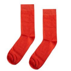 Zapana Pánske jednofarebné ponožky Flame oranžové veľ. 45-47