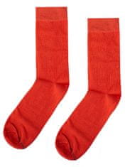 Zapana Pánske jednofarebné ponožky Flame oranžové veľ. 45-47