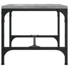 shumee Príručný stolík sivý dub sonoma 40x40x35 cm spracované drevo