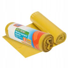 Ravi Žlté plastové vrecia na triedenie odpadu 120L