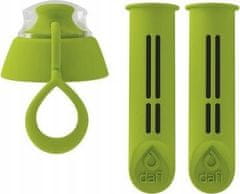 DAFI Limetkovo zelená filtračná vložka do fľaše 2 ks + uzáver