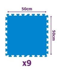 Gre Penová podložka pod bazén 50 x 50 x 0,4 cm - modrá