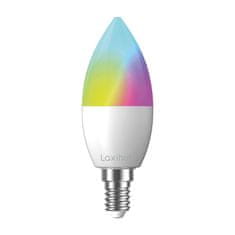 Laxihub 2x Smart inteligentná žiarovka 4.5W E14, RGB