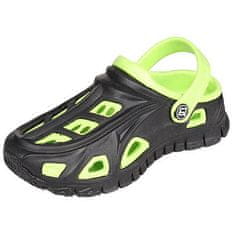 Aqua Speed Miami detské šľapky čierna-zelená Veľkosť (obuv): 25