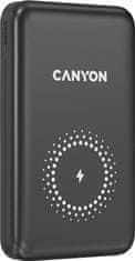 Canyon powerbanka PB-1001B, MagSafe, 10000mAh, PD&QC3.0, čierna