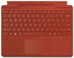 Microsoft Surface Pro Signature Keyboard (Poppy Red), CZ&SK (8XA-00089-CZSK)