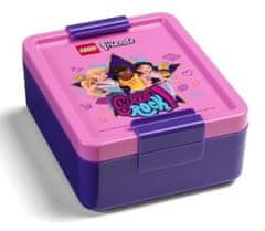 LEGO Box na desiatu Friends Girls Rock - fialová