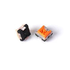 Keychron Mechanické spínače Low Profile Keychron Optical Switch Set Orange 87 ks.