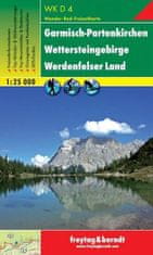 Freytag & Berndt WKD 4 Garmisch-Partenkirchen, Wettersteingebirge, Werdenfelser Land 1:25 000 / turistická mapa