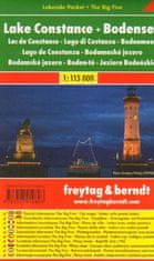 Freytag & Berndt LSP 1 Bodamské jazero 1:115 000 vreckové lamino