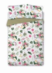 FARO Textil Bavlnená posteľná bielizeň Flowers 002 - 160x200 cm