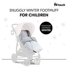 Hauck Pushchair Footmuff Winter Grey