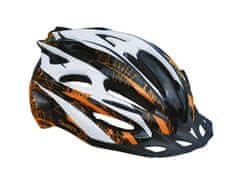 Sulov Cyklo helma QUATRO, čierno-oranžová Helma veľkosť: L